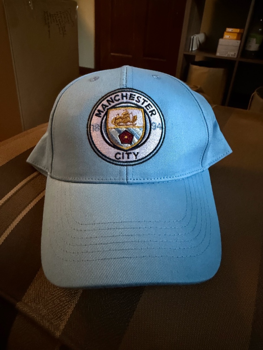 New With Tags Manchester City Cap, Official Merch